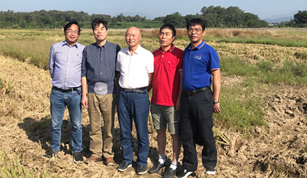 孫利祥董事長考察調研集團南繁基地建設