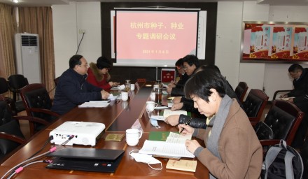 王宏副市長專題調研種子種業工作