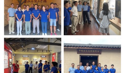 泰山壓頂不彎腰 雙手開創新輝煌——利豐黨支部“瞻仰紅色基地·服務家庭農場”主題黨日活動