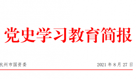 黨史學(xué)習(xí)教育進(jìn)行時(shí) | 市國資委專題報(bào)道集團(tuán)公司“破難題”典型做法