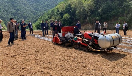 節水抗旱稻機直播暨高產高效技術培訓會在建德舉辦